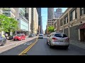 Driving Around Downtown Chicago, IL in 4k Video