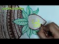 How to draw Akshay Tritiya Mandala art || For beginners || step by step || zentangle patterns | Easy
