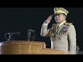 Junta Myanmar Gelar Parade Militer di Tengah Krisis Keamanan