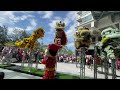 Acrobatic Lion Dance Performance at Imago Shopping Mall Kota Kinabalu