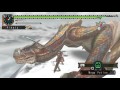 [MHFU] [HR9] : Long Sword vs Tigrex