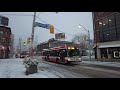 Toronto's First Snowfall This Season - Sunday Morning Walk (Nov 2021)