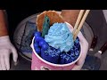 Takis Blue Heat 💙 Ice Cream Rolls | how to make rolled fried Ice Cream out of Takis Tortilla Chips