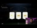 I opened 100 82+ Player Picks for Futties Team 1...