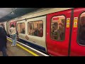London Underground Edgeware Road bound Circle Line S Stock Train @ Tower Hill