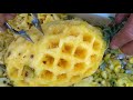 Pineapple cutting skills / 중국 파인애플 자르기  _ Chinese street food