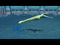 LEEDSICHTHYS VS MEGALODON - AQUATIC SHARKS TOURNAMENT || JURASSIC PARK BUILDER