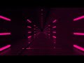 4k Visual Loop Neon Abstract Background | Digital Road Loop Red | Motion Endless Screensaver