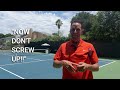 How to Hit Consistent Serves