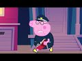 Daddy Police, Please Save Me, ZOMBIES ATTACK PEPPA PIG | Peppa Pig Funny Animation
