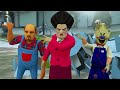 Showdown: Zombies Invade The Food Area - Scary Teacher 3D NickHulk Transformers