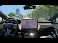 Hands Free Tesla FSD 12.4.1 drives my Dad and I parking spot to parking spot with zero interventions