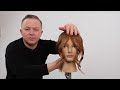 easy  haircut THE LINE HAIRCUT | One Length Haircut Tutorial