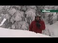 Feb 16 Video Snow Report