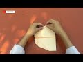 how to make a paper airplane ✈️ | like a bat.