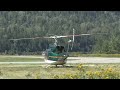 Bell 212 Helicopter Landing