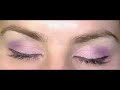 GLAM BABY DOLL PURPLE & PINK PROM make up lesson tutorial