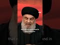 Hezbollah chief Nasrallah threatens to strike new Israeli sites if civilians targeted