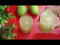 Kaccha Mango Juice Recipe without Sprite|Kairi Pudina Sharbat Recipe|Mango Panna|Kacchi Kairi Juice|