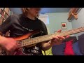Messing around on a bass