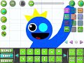 How to make Blue from Roblox’s Rainbow Friends in Geometry Dash