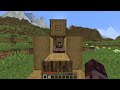 A simple way to move villagers in Minecraft.