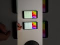 Xiaomi Redmi Note 2 screen comparison: yelowish screen