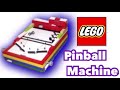 レゴ ピンボールを作ってみた！Lego Pinball Machine!!