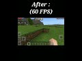 How to increase fps and run smoothly minecraft PE | Minecraft tutorials #1