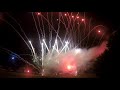 Best Backyard Pyromusical Fireworks - July 4th 2018 - Cypress TX - Drone View