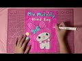 my melody blind bag 🌸 | ASMR | tutorial | sanriolve