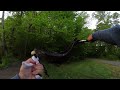 Burke Lake Snakehead and Bass Fishing Action:Topwater Frog,Chatterbait,Texas Rig