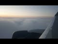 Flying on A Sea of Clouds HD Heathrow to JFK Pt 2