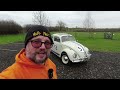 Herbie on HubNut! Wipers went bananas... 1963 VW Beetle 1200
