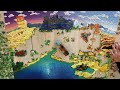 The one with the biomes | World of Minecraft | 1500 Piece Puzzle | Ravensburger | Time lapse