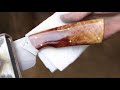 The art of freehanding a custom knife - The Bob Ross approach in knifemaking