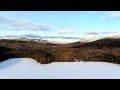 Adirondack Mountains in NY - 4K Drone Footage