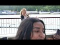 Cristina Acosta - soprano opera singer on the Southbank, London - 22nd June 2024.