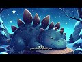 Goodnight dinosaurs winter🦕🌛soothing bedtime story and relaxing melodies for babies and toddlers