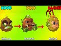 Pvz 2 Discovery - Every NEW & OLD & China Plants Evolution NOOB - PRO - HACKER