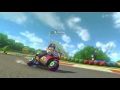 Mario Kart 8 - Villager Girl da close errado na corrida e é pisada pelo salto 15 da evil dayane