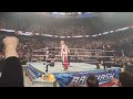 CODY RHODES ENTRANCE WWE BACKLASH LYON - HUGE POP & CROWD SING KINGDOM LIVE - RINGSIDE #wwe