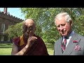 Their Royal Highnesses welcome His Holiness The Dalai Lama to Clarence House