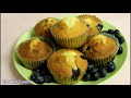 How To Make Blueberry Cupcake 蓝莓杯蛋糕