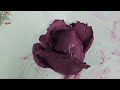 sculpture painting. How to make an open bud with sculpture paste. sculpture flowers for beginners.