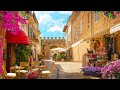 Morning Greece Cafe Ambience ♫ Coffee Shop Music & Romantic Bossa Nova | Music To Chillout