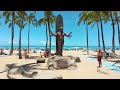 [4K] Waikiki Hawaii - Walking Tour of Most Popular Tourist Area in Honolulu Oahu