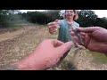 Rescuing Fish Stranded In A MUD PIT! (draining a stocked pond)