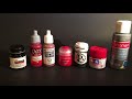 Paints to use or not use for custom action figures.  Figure painting tutorial for Marvel Legends