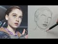 The Beauty of Precision: Drawing a Flawless Girl's Portrait